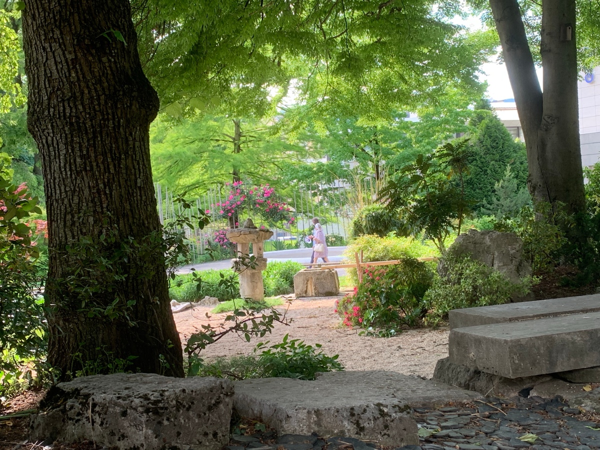 Aix et son jardin japonais